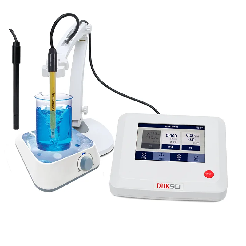 صفحه نمایش لمسی DO Conductivity Conductivity میز